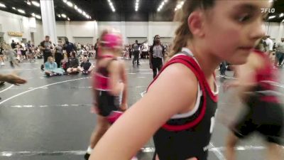 92 lbs Round 9 (10 Team) - Lily Oakes, Takedown Elite vs Natalie Lippstreu, MF Angels