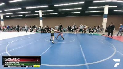 86 lbs Round 1 - Marrea McKay, Powerhouse Wrestling vs Ryker Pickard, All American Wrestling Club