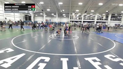 71 lbs 5th Place - Bristol Webber, Farmington vs Abigail Lucero, Stamford