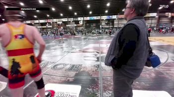 138 lbs Cons. Round 5 - Bennett Sanford, Greybull/Riverside vs Mathias Dahlstrom, Bison Wrestling Club