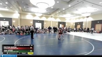 95 lbs Semifinal - Peyton Veater, Bonneville Wresting Club vs Max Wood, Bear River Wrestling Club