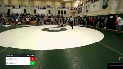 157 lbs Round Of 16 - Ahmed Elalfy, Norwood vs Ben Wood, Duxbury