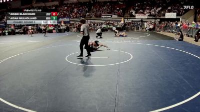 D 2 165 lbs Champ. Round 2 - Jessie Blanchard, Lake Charles College Prep vs Aidan Mulholland, Archbishop Hannan