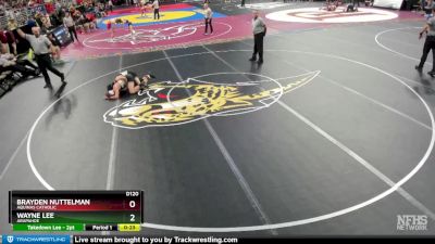 Cons. Round 1 - Wayne Lee, Arapahoe vs Brayden Nuttelman, Aquinas Catholic