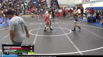 160 lbs Champ. Round 2 - Joseph Castro, Hesperia Wrestling vs Gustavo Hernandez, Team Faith