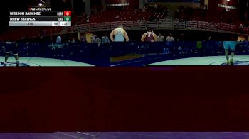 215 lbs Quarters & 1st Wb (16 Team) - Drew Trawick, Crismon High School vs Iverson Sanchez, Norfolk