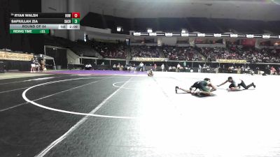 149 lbs Round Of 64 - Ryan Walsh, Rowan vs Safiullah Zia, Sacramento State
