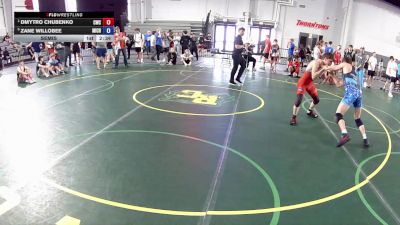157 lbs Semis - Dmytro Chubenko, Columbus Wrestling Club vs Zane Willobee, Michigan