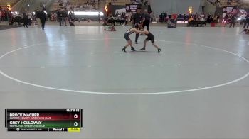 75 lbs Cons. Round 2 - Brock Macher, Sumner County Wrestling Club vs Grey Holloway, Next Level Wrestling Club