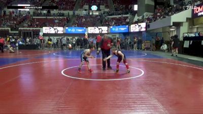 68 lbs 5th Place Match - Case Parvinen, Mine Yard Dogs Wrestling Club vs Newt Knaff, Glasgow Wrestling Club