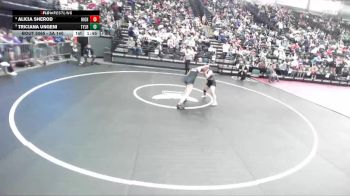 5A 140 lbs Champ. Round 1 - Triciana Ungeni, Taylorsville vs Alicia Sherod, Highland