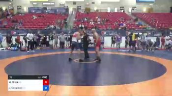 78 lbs Quarterfinal - Matthew Shirk, Pennsylvania vs Joseph Uccellini, Curby 3 Style Wrestling Club