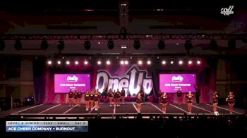ACE Cheer Company - Burnout [2026 L4 Junior - Flex - Small Day 2] 2026 One Up Grand Nationals