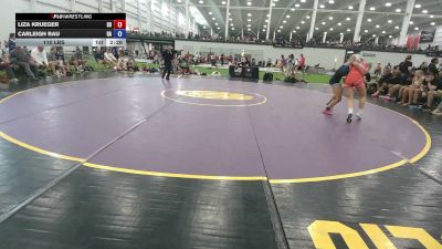 110 lbs Liza Krueger, South Dakota vs Carleigh Rau, Georgia