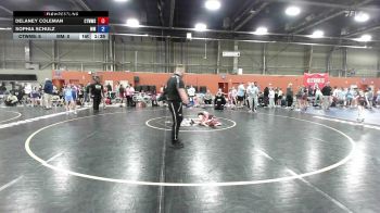 60 lbs Rr Rnd 1 - Delaney Coleman, NE Whale Orca - GK8 vs Sophia Schulz, Maryland Mana Rise - GK8