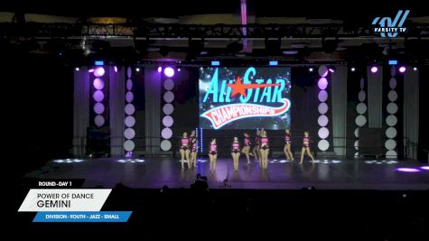 Power of Dance - Gemini [2025 Youth - Jazz - Small Day 1] 2025 ASCS Dance Grand Nationals & Cheer Showdown