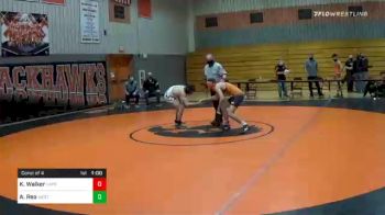 132 lbs Consolation - Konnor Walker, Upper Dauphin Area vs Adam Rea, West Perry