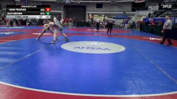 6A 190 lbs Cons. Semi - Josh Peoples, Southside Gadsden vs Jack Brown, Wetumpka