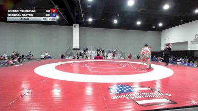 144 lbs Garrett VerHeecke, Illinois Greco vs Garrison Sartain, Oklahoma Blue