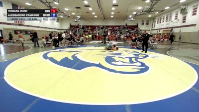 126 lbs Round Of 16 - Thomas Jaust, Iron Horse vs Alessandro Camargo, Ruthless WC
