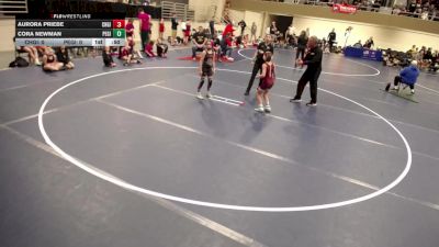 Girls K-8 - 80 Vivian Wenzel, Chatfield-Girls vs Aislan Hoffman, PEM-Girls