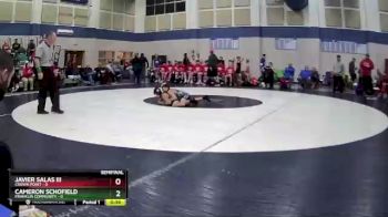 75 lbs Semis (4 Team) - Cameron Schofield, Franklin Community vs Javier Salas III, Crown Point