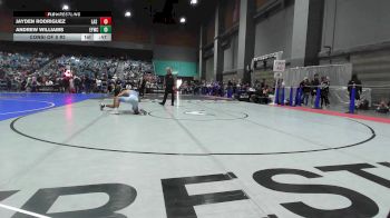 145 lbs Consi Of 8 #2 - Jayden Rodriguez, Las Vegas Spring Valley Grizzlies vs Andrew Williams, Elite Force Wrestling Club