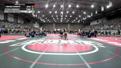 145 lbs Champ. Round 2 - Aliyah Lorenson, Ft. Zumwalt North vs Aryana Roberts, Belton