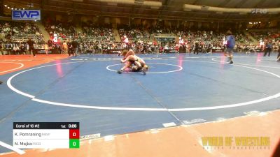 108 lbs Consi Of 16 #2 - Kaiden Pomraning, Mayfield Mat Academy vs Noah Majka, Prodigy Elite Wrestling