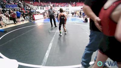 73 lbs Semifinal - Kacy Purmal, Tiger Trained Wrestling vs Peyton Garrison, Verdigris Youth Wrestling