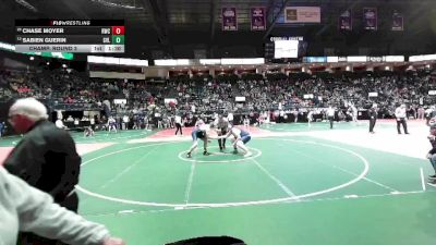 287 lbs Champ. Round 2 - Sabien Guerin, GVL2 vs Chase Moyer, RWCA