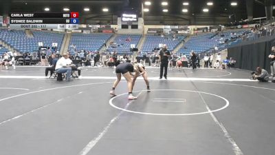 117 lbs Cons. Round 4 - Sydnee Baldwin, Ottawa University vs Carla West, Northern Oklahoma College- Tonkawa