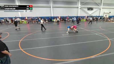 138 lbs Champ. Round 1 - Evan Stachewicz, Unattached vs Logan Miller, Riverdale