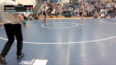 138 lbs Cons. Round 1 - Evan Wing, Buffalo vs Sam Taylor, Douglas