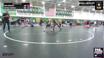 145 kg Rr Rnd 2 - Kira Simpson, Askren Wrestling Academy vs Sophia Forman, MWC Wrestling Academy
