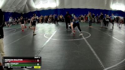 110 lbs Round 2 (3 Team) - Luke Stanley, Silo WC vs Morgan Ralston, OMP