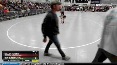 86 lbs Champ. Round 1 - Kellen Fender, Team Idaho Wrestling Club vs Ben Howenstein, Siouxland Wrestling Academy