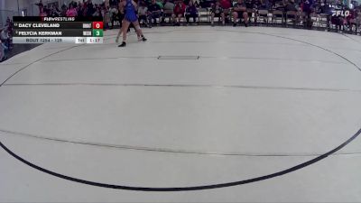 129 lbs Semifinal - Dacy Cleveland, NATF vs Felycia Kerkman, West Holt