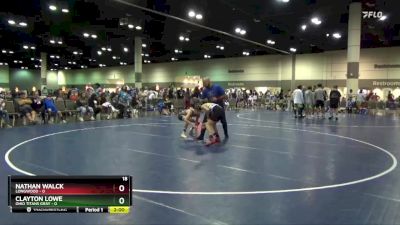 106 lbs Placement Matches (8 Team) - Nathan Walck, Longwood vs Clayton Lowe, Ohio Titans Gray