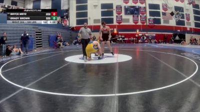 189 lbs Quarterfinal - Bryce Metz, Avonworth vs Brady Brown, Derry