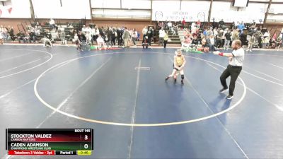 61 lbs Cons. Round 2 - Stockton Valdez, Carbon Raptors vs Caden Adamson, Champions Wrestling Club