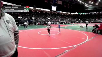 60 lbs Champ. Round 1 - Tytus Follin, WKA2 vs Maurice Johnson, MP1