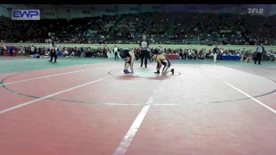 140 lbs Consi Of 16 #2 - Tuff Halford, Mangum Wrestling vs Arlis Stowe, Coalgate