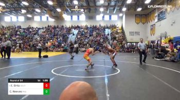 113 lbs Round Of 64 - Elijah Ortiz, South County Grapplers vs Conner Reeves, Phu