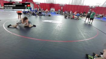 113 lbs Round 2 (8 Team) - Caleb Morrow, Roncalli A vs Tad Moore, Geneseo