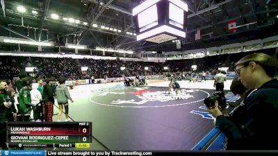 120 lbs Cons. Round 3 - Giovani Rodriguez-Cepeda, Rogers (Puyallup) vs Lukah Washburn, Meadowdale