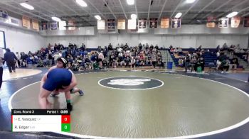 190 lbs Cons. Round 3 - Edwin Vasquez, Villa Park vs Ramirez Edgar, Sj Bosco