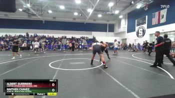 215 lbs Round 2 - Naithen Chavez, John W. North High School vs Albert Guerrero, Canyon Springs High School Wre