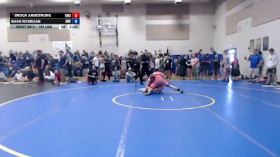 190 lbs Champ. Round 1 - Brock Armstrong, Team Idaho Wrestling Club vs Nash McMilian, Hawk Wrestling Club