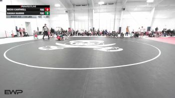 110 lbs Rr Rnd 2 - Micki Cantwell, Ponca City LadyCat Wrestling vs Daijah Harris, Ponca City LadyCat Wrestling